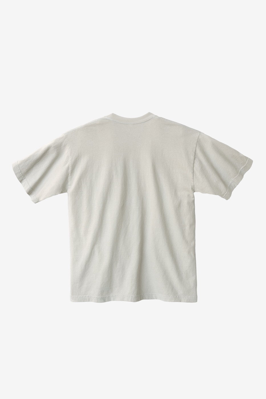 Black's Tee in cement, back